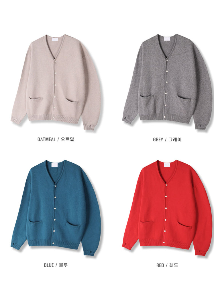 【Metanoia】韓國設計 羊毛開衫針織外套 - 8