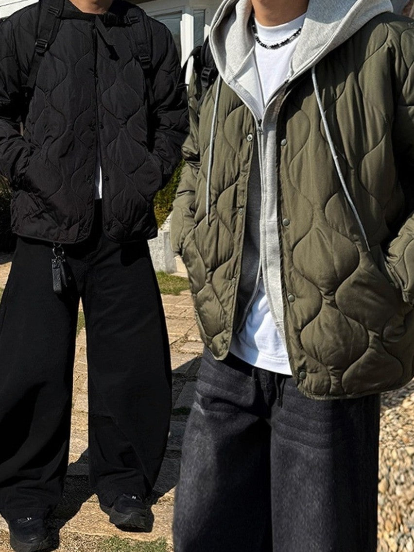 【Metanoia】韓國設計 輕量鋪棉外套 - 2