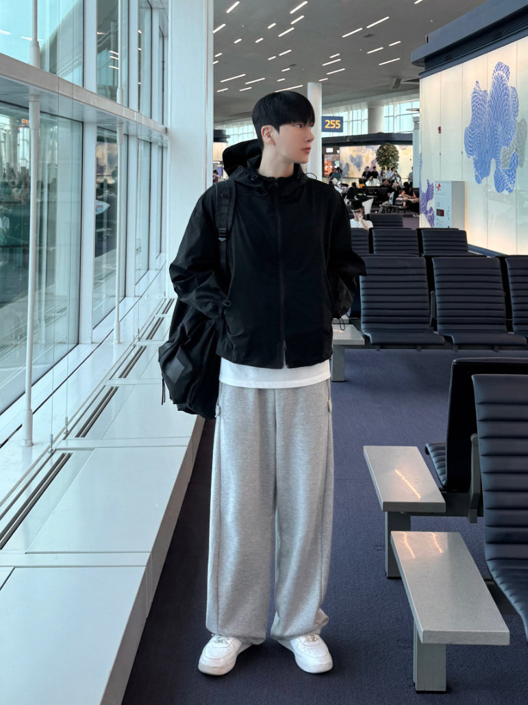 【Metanoia】🇰🇷韓製  休閒側扣落地棉褲 - 4