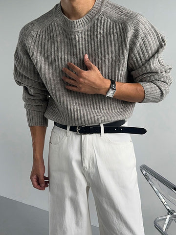 【Metanoia】韓國設計 15%羊毛素色針織衣 - 1