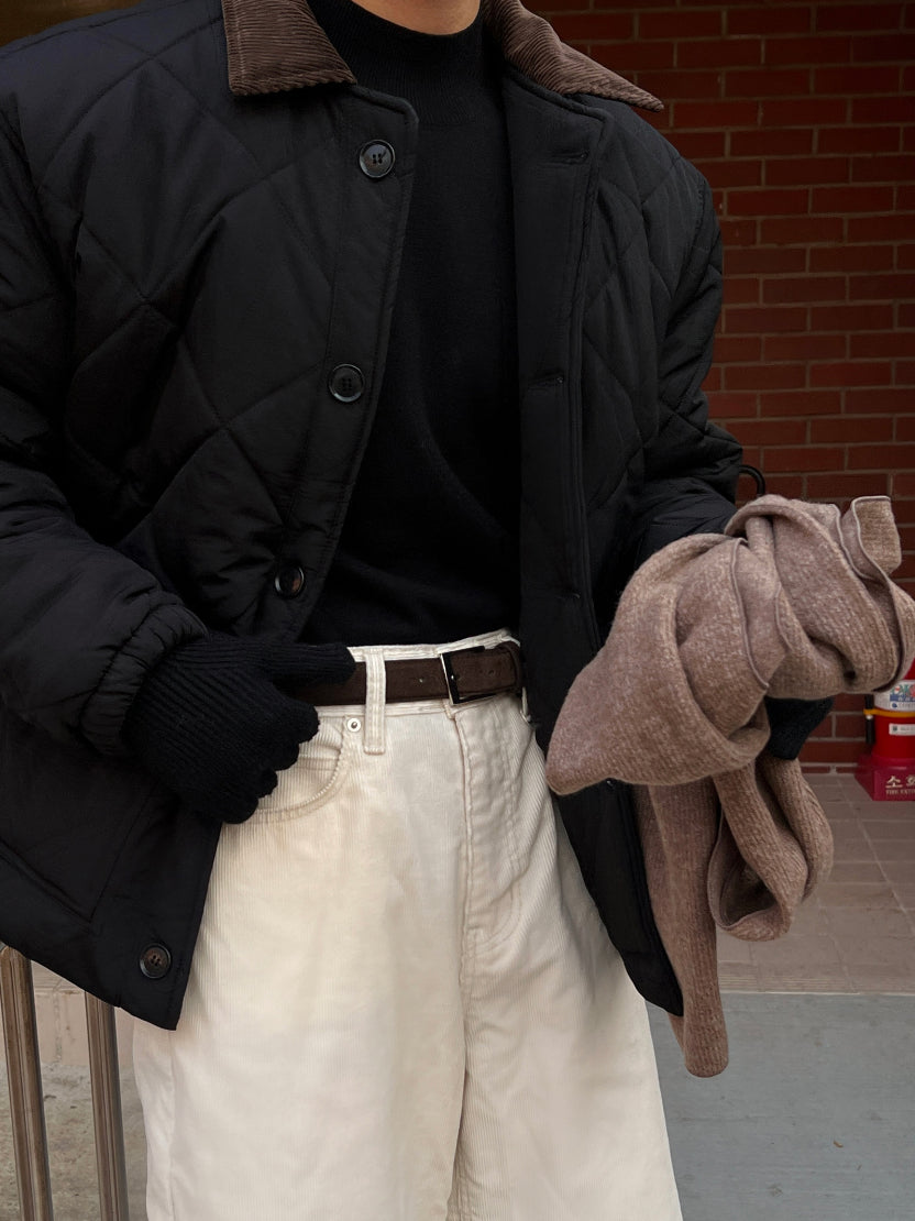 【Metanoia】🇰🇷韓製 翻領絎縫外套 - 3