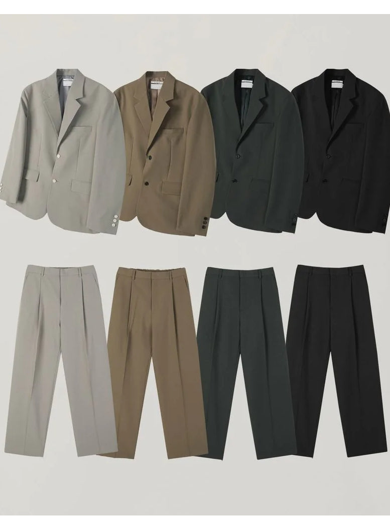 【Metanoia】🇰🇷韓製 簡約雙扣西裝外套 - 7