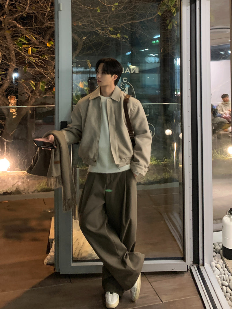 【Metanoia】🇰🇷韓製 翻領短版外套 - 1