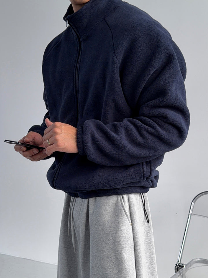 【Metanoia】韓國設計 刷毛夾克外套 - 5
