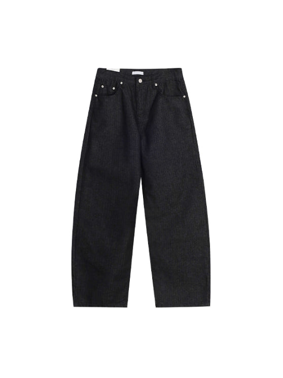 【Metanoia】🇰🇷韓製 條紋落地牛仔褲 - 6