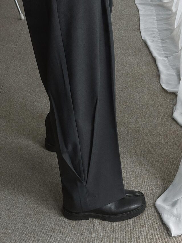 【Metanoia】韓製🇰🇷 設計感落地西裝褲 - 3