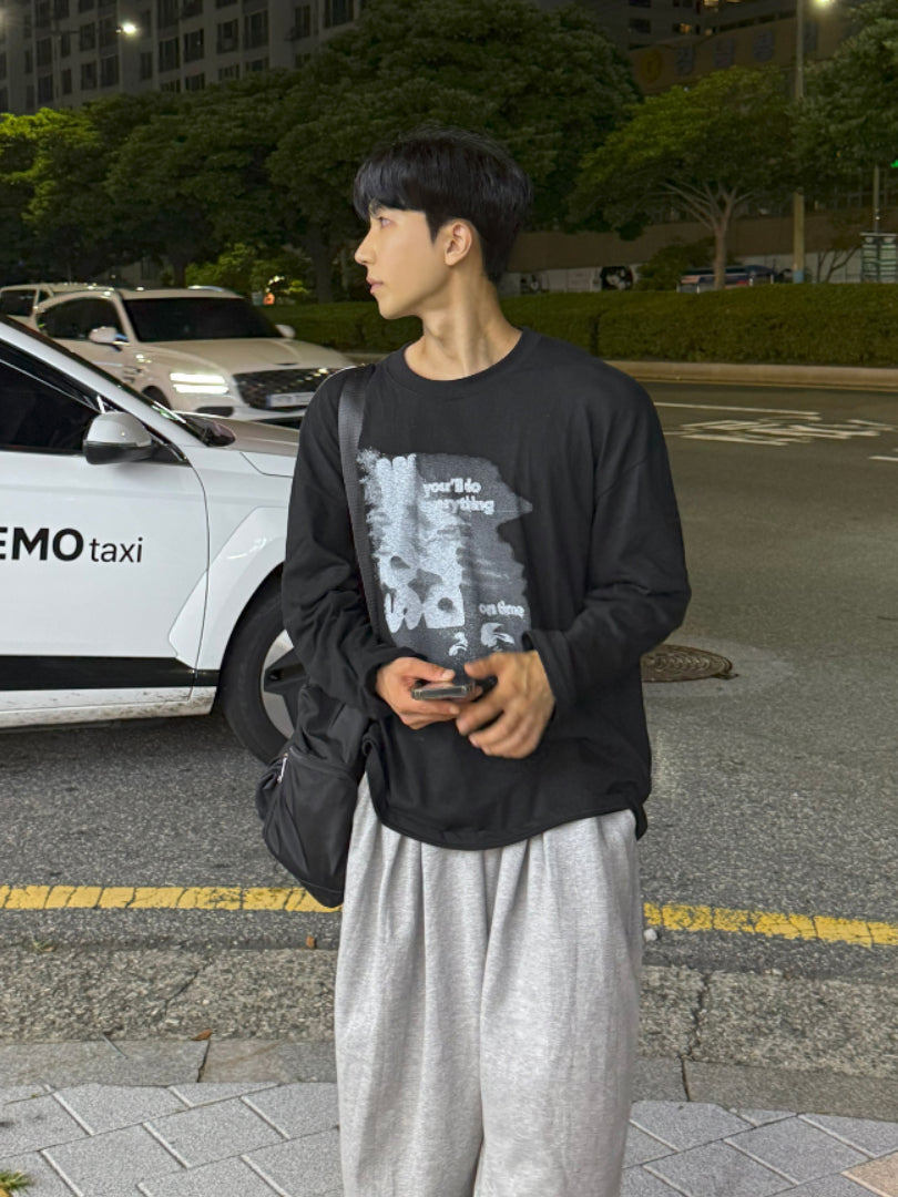 【Metanoia】🇰🇷韓製 印花長袖T恤 - 8