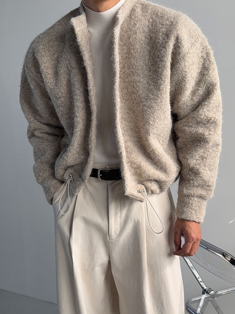 【Metanoia】🇰🇷韓製 毛絨短版外套 - 5