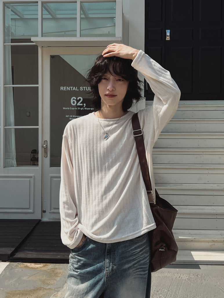 【Metanoia】🇰🇷韓製 天鵝絨長袖上衣 - 7