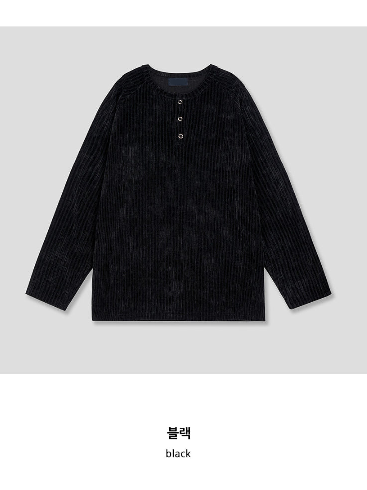 【Metanoia】🇰🇷韓製 羅紋長袖T恤上衣 - 10