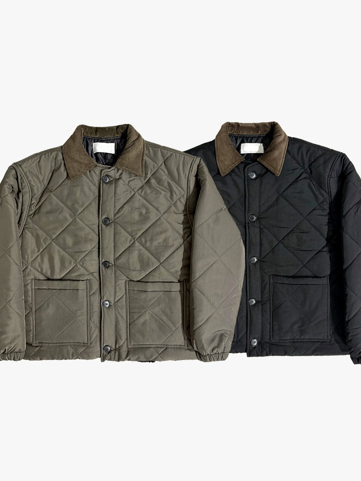 【Metanoia】🇰🇷韓製 翻領絎縫外套 - 6