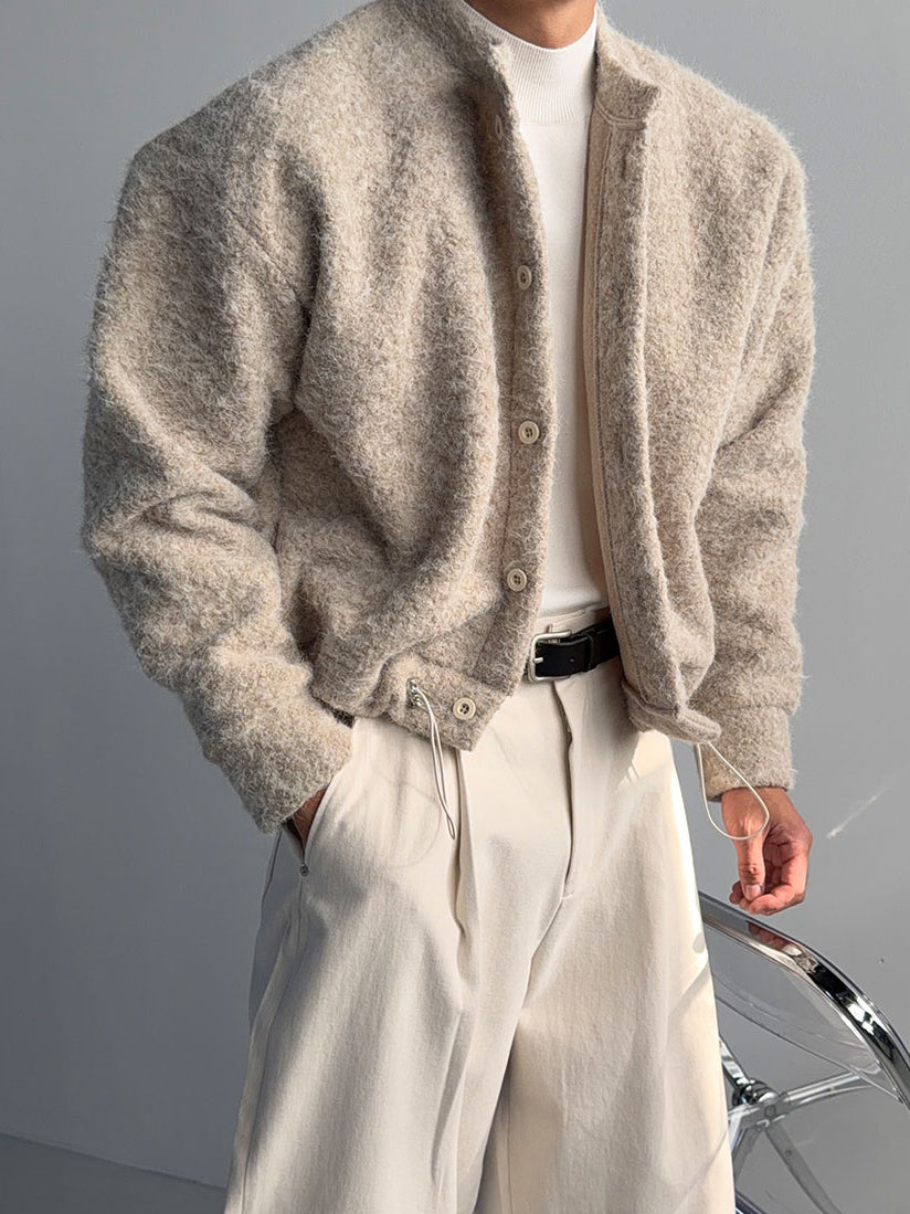 【Metanoia】🇰🇷韓製 毛絨短版外套 - 6