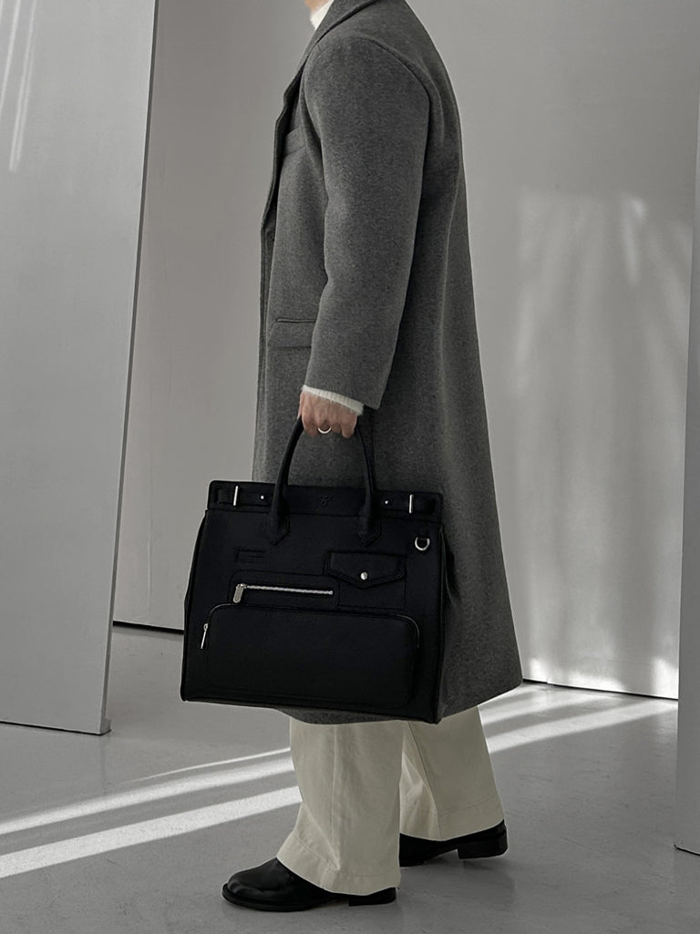 【Metanoia】🇰🇷韓製 20%羊毛翻領長版大衣 - 5