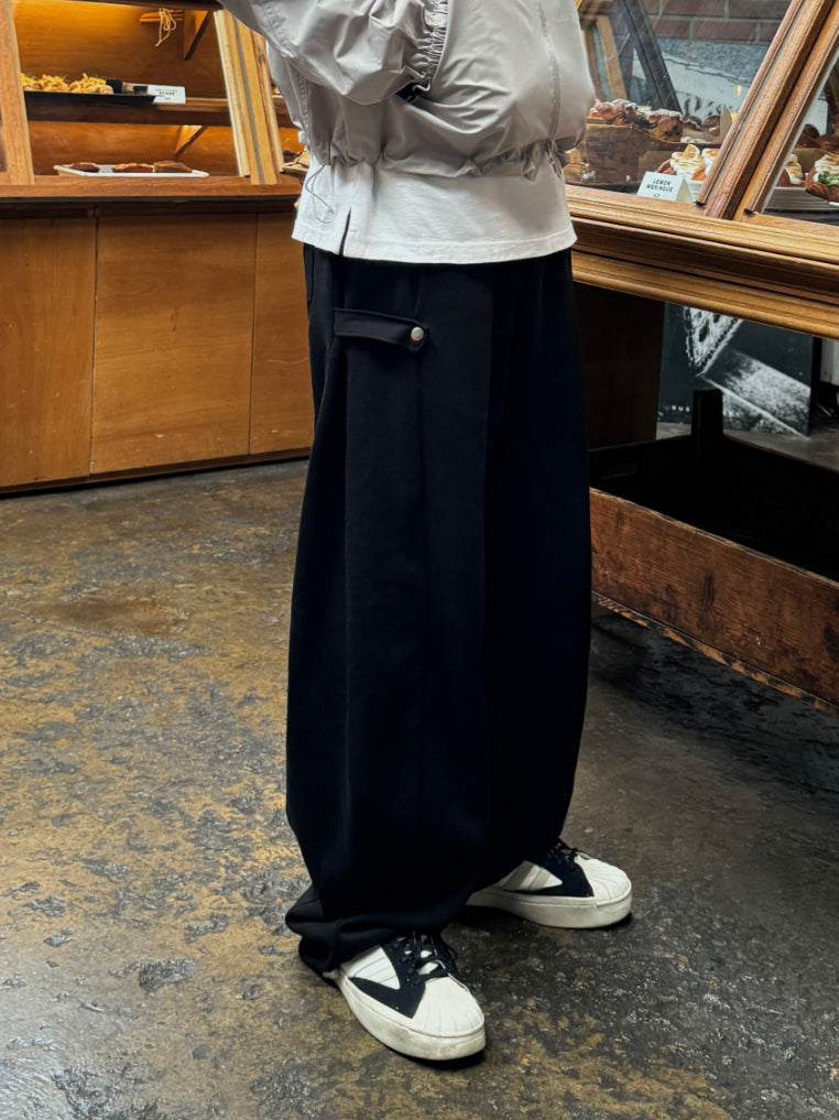 【Metanoia】🇰🇷韓製  休閒側扣落地棉褲 - 5