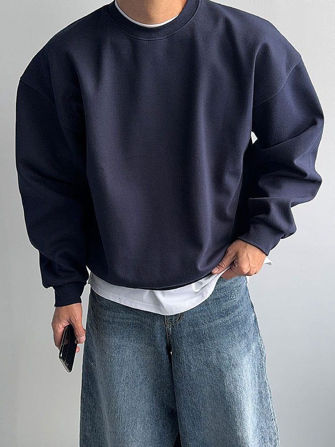 【Metanoia】🇰🇷韓製 肩線抓絨衛衣 - 5