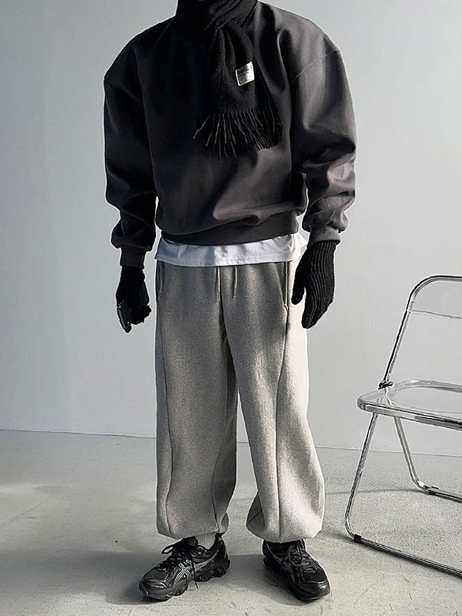 【Metanoia】🇰🇷韓製 肩線抓絨衛衣 - 3