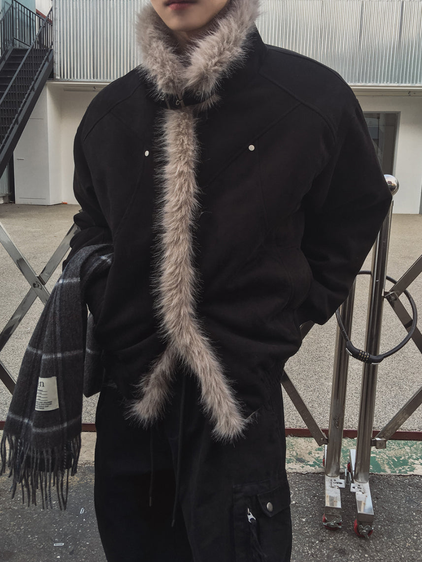 【Metanoia】🇰🇷韓製 毛絨外套 - 1