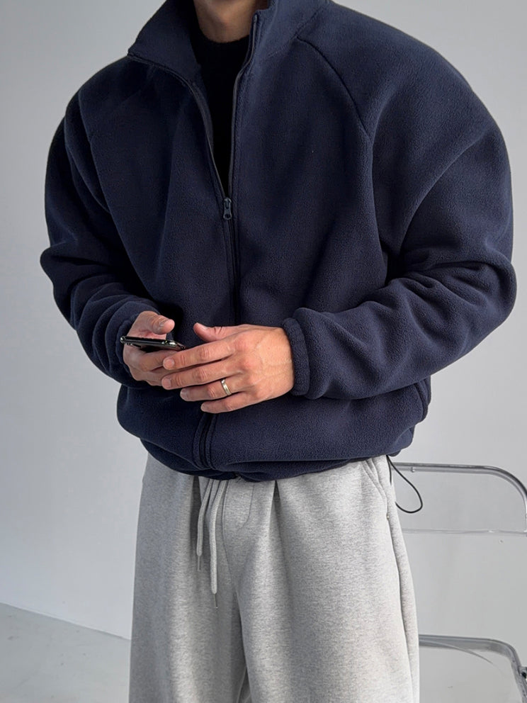 【Metanoia】韓國設計 刷毛夾克外套 - 2