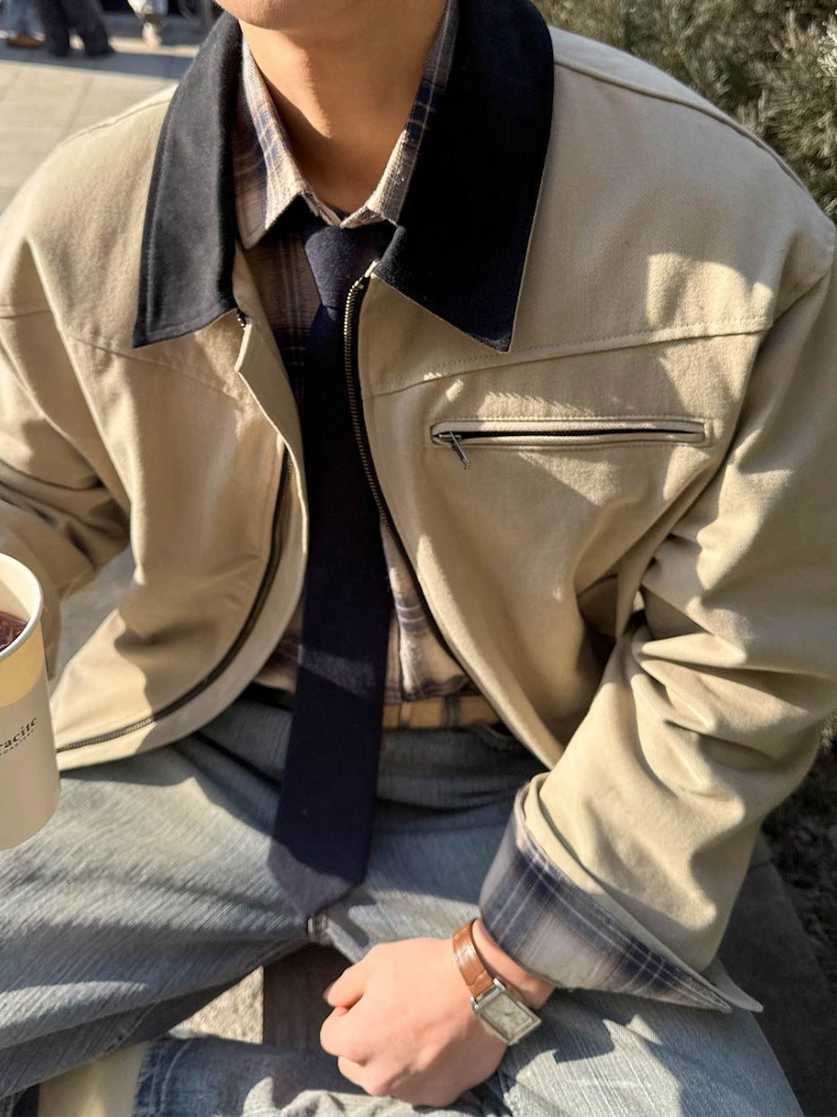 【Metanoia】🇰🇷韓製 工裝短版夾克外套 - 1