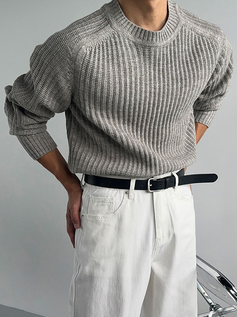 【Metanoia】韓國設計 15%羊毛素色針織衣 - 5