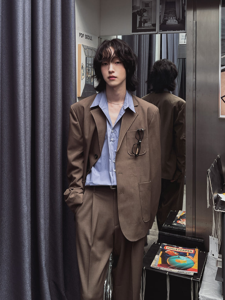 【Metanoia】🇰🇷韓製 復古西裝外套 - 3