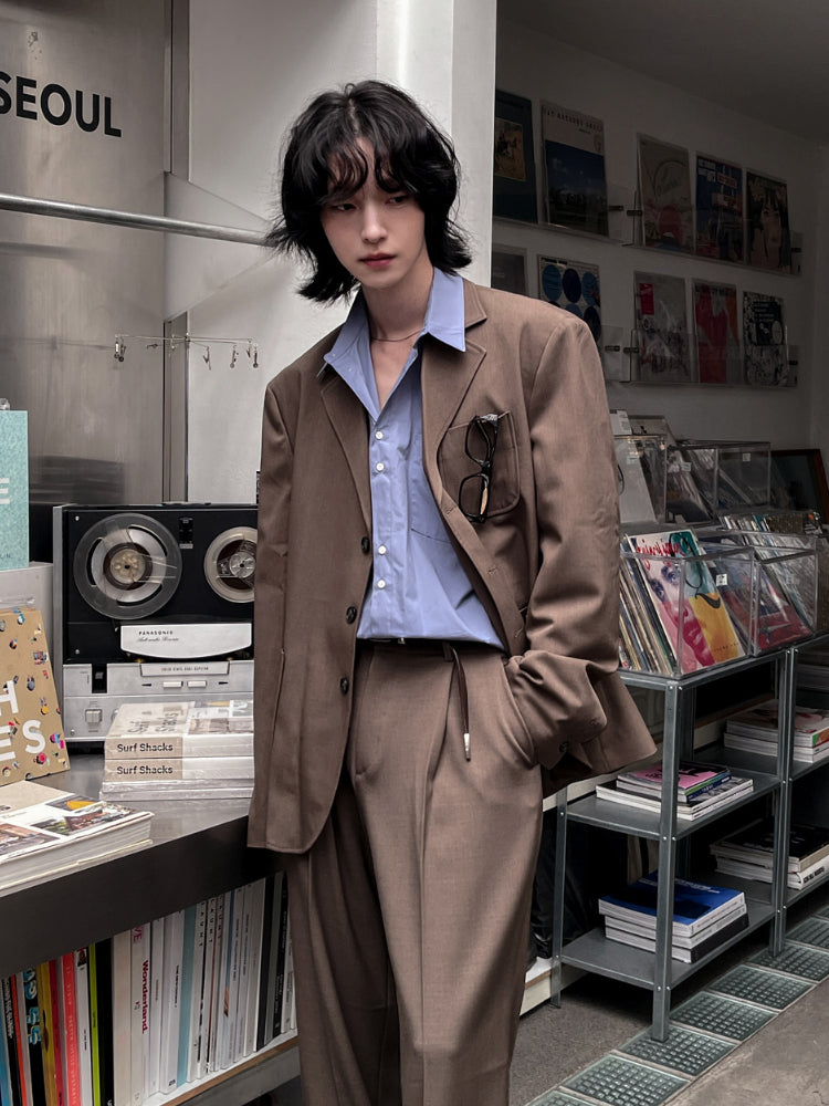 【Metanoia】🇰🇷韓製 復古西裝外套 - 4