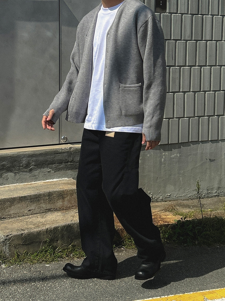 【Metanoia】韓國設計 羊毛開衫針織外套 - 5