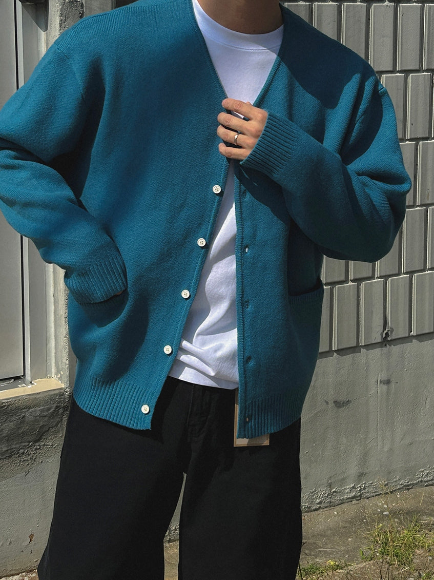 【Metanoia】韓國設計 羊毛開衫針織外套 - 3