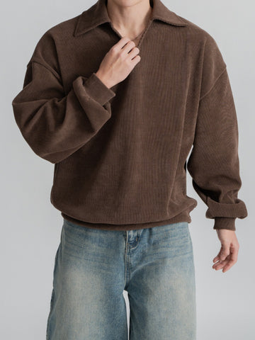 【Metanoia】🇰🇷韓製 v型長袖上衣 - 1