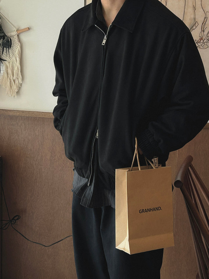 【Metanoia】韓國設計 翻領夾克外套 - 4