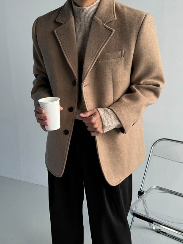 【Metanoia】🇰🇷韓製 15%羊毛西裝外套 - 1