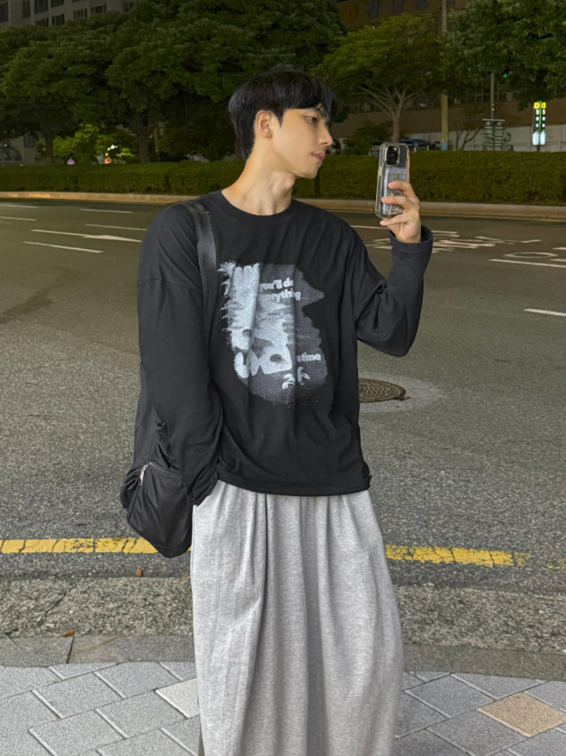 【Metanoia】🇰🇷韓製 印花長袖T恤 - 7