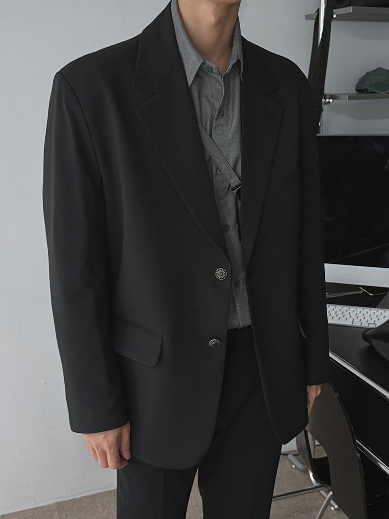 【Metanoia】🇰🇷韓製 設計款肩帶長袖襯衫 - 8