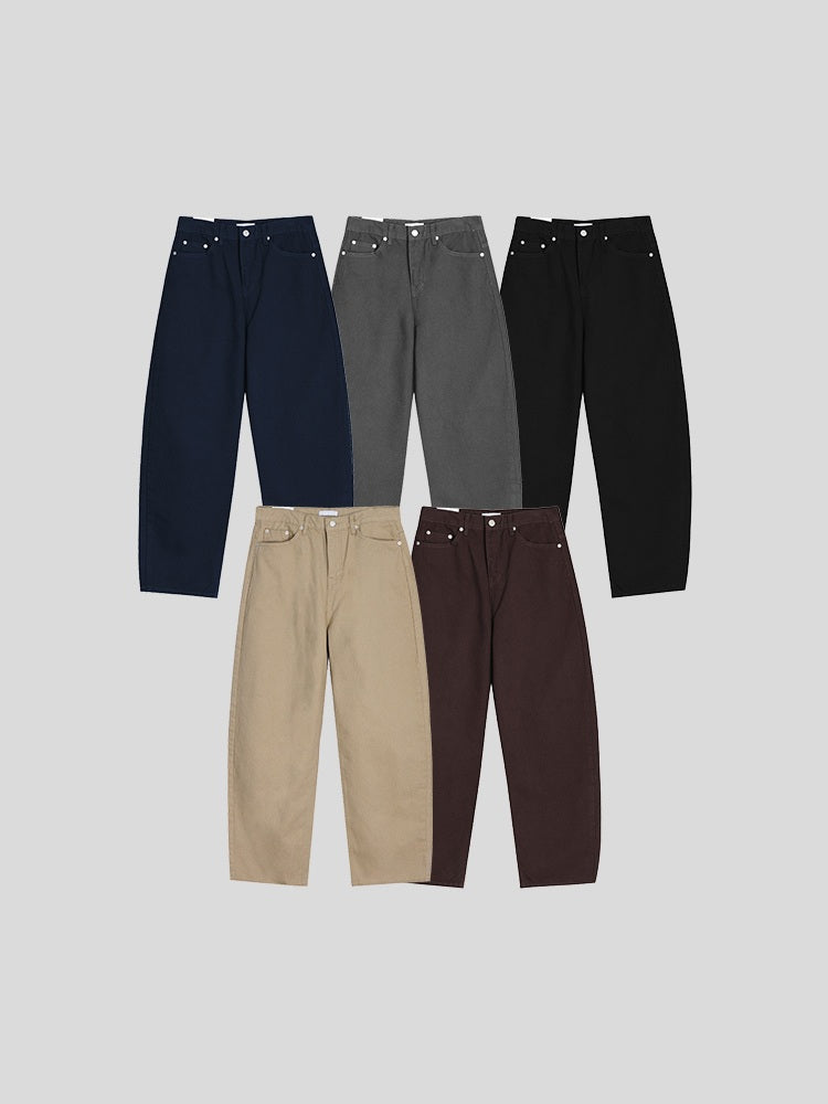 【Metanoia】韓製🇰🇷 寬鬆彎刀卡其落地褲 - 10