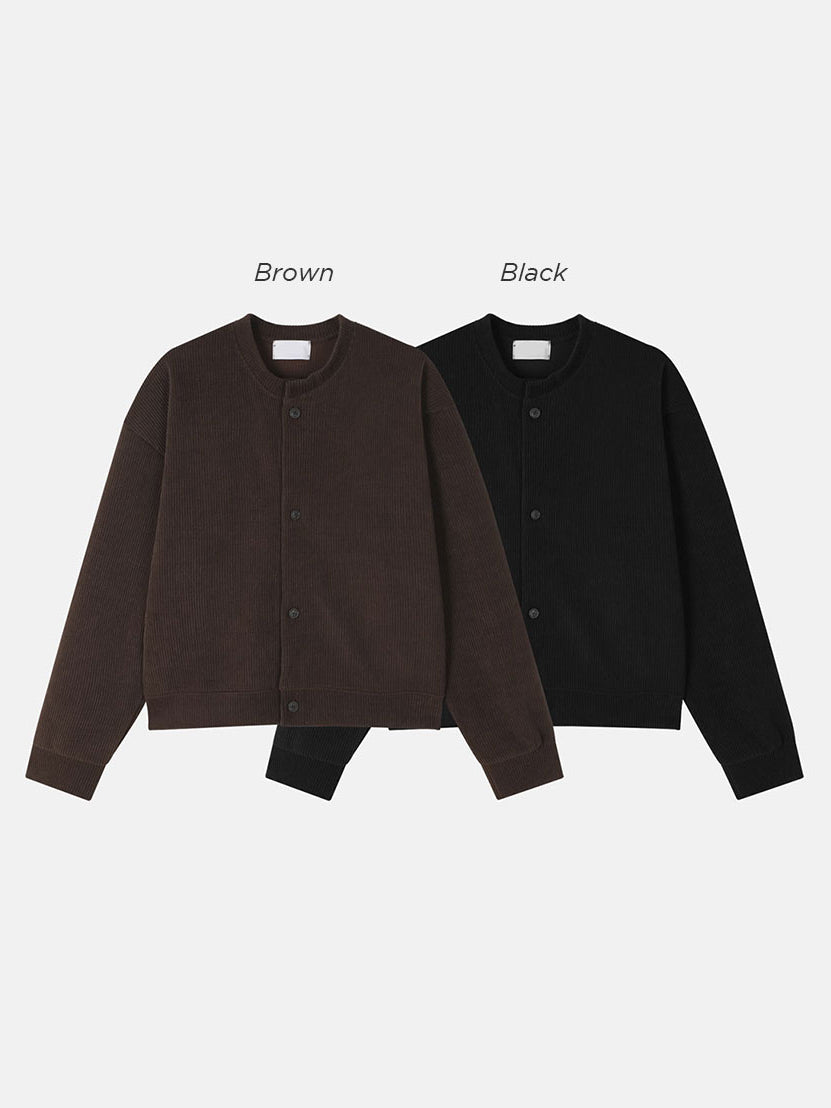 【Metanoia】🇰🇷韓製 短版燈芯絨外套 - 7