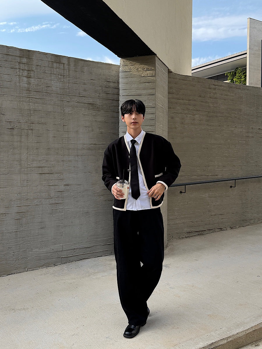 【Metanoia】🇰🇷韓製 小香風短版開衫外套 - 5