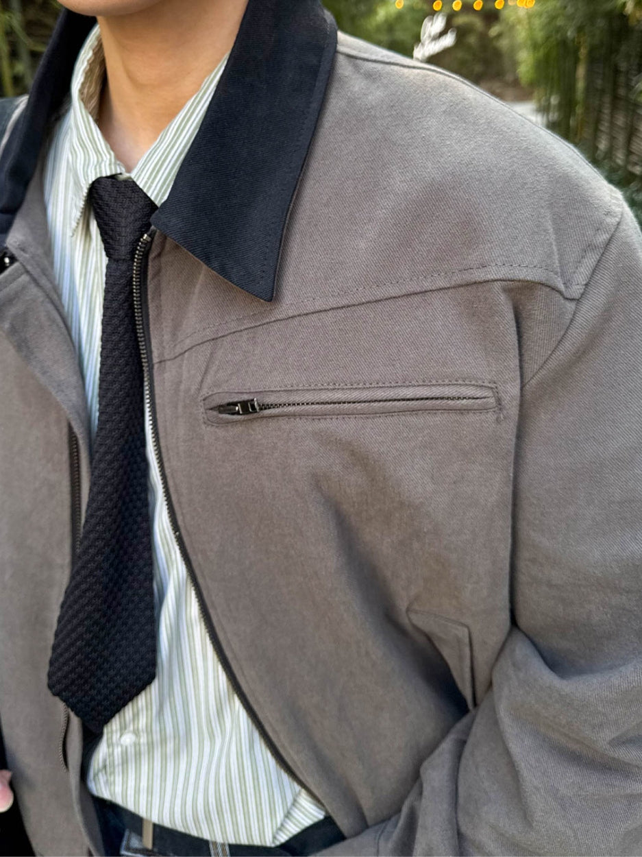 【Metanoia】🇰🇷韓製 工裝短版夾克外套 - 4