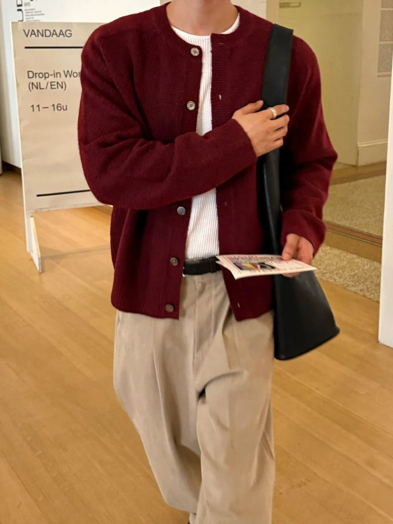 【Metanoia】韓製🇰🇷 卡其彎刀落地褲 - 11