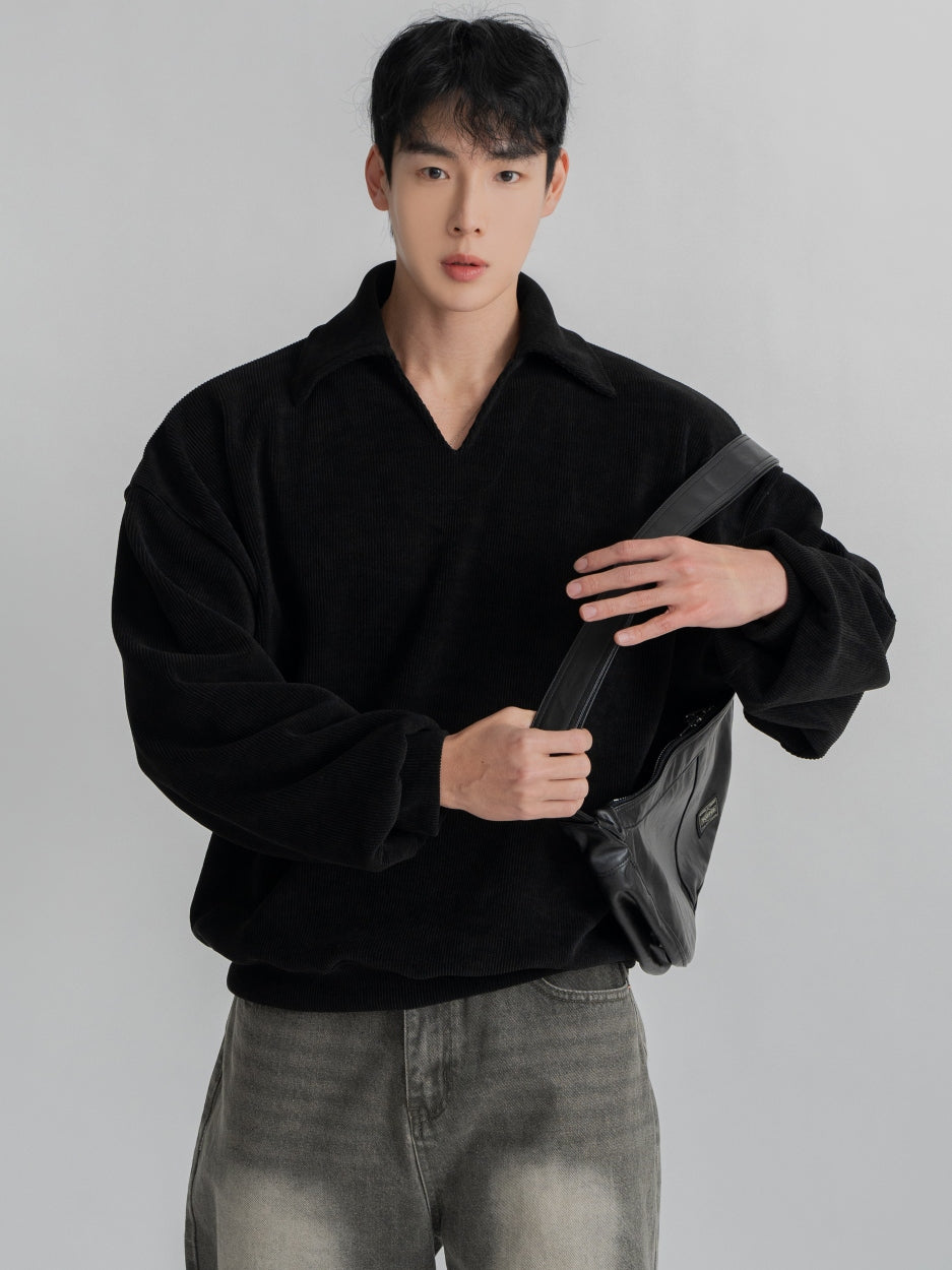 【Metanoia】🇰🇷韓製 v型長袖上衣 - 5