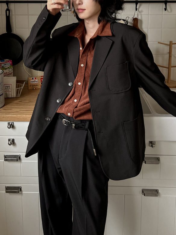 【Metanoia】🇰🇷韓製 復古西裝外套 - 1