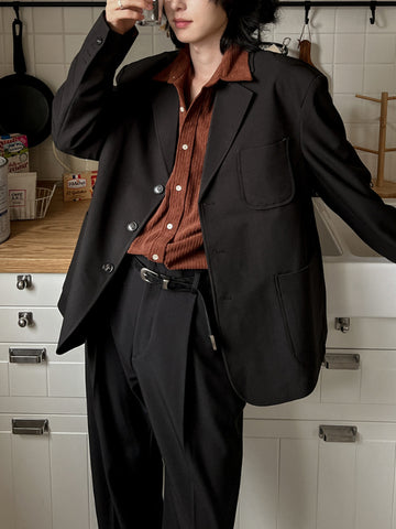 【Metanoia】🇰🇷韓製 復古西裝外套 - 1