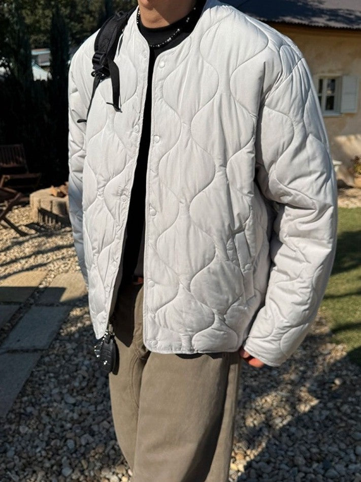 【Metanoia】韓國設計 輕量鋪棉外套 - 3