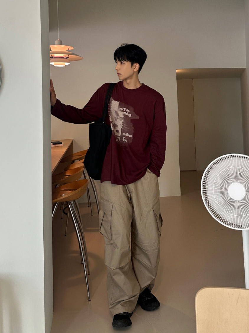 【Metanoia】🇰🇷韓製 印花長袖T恤 - 5