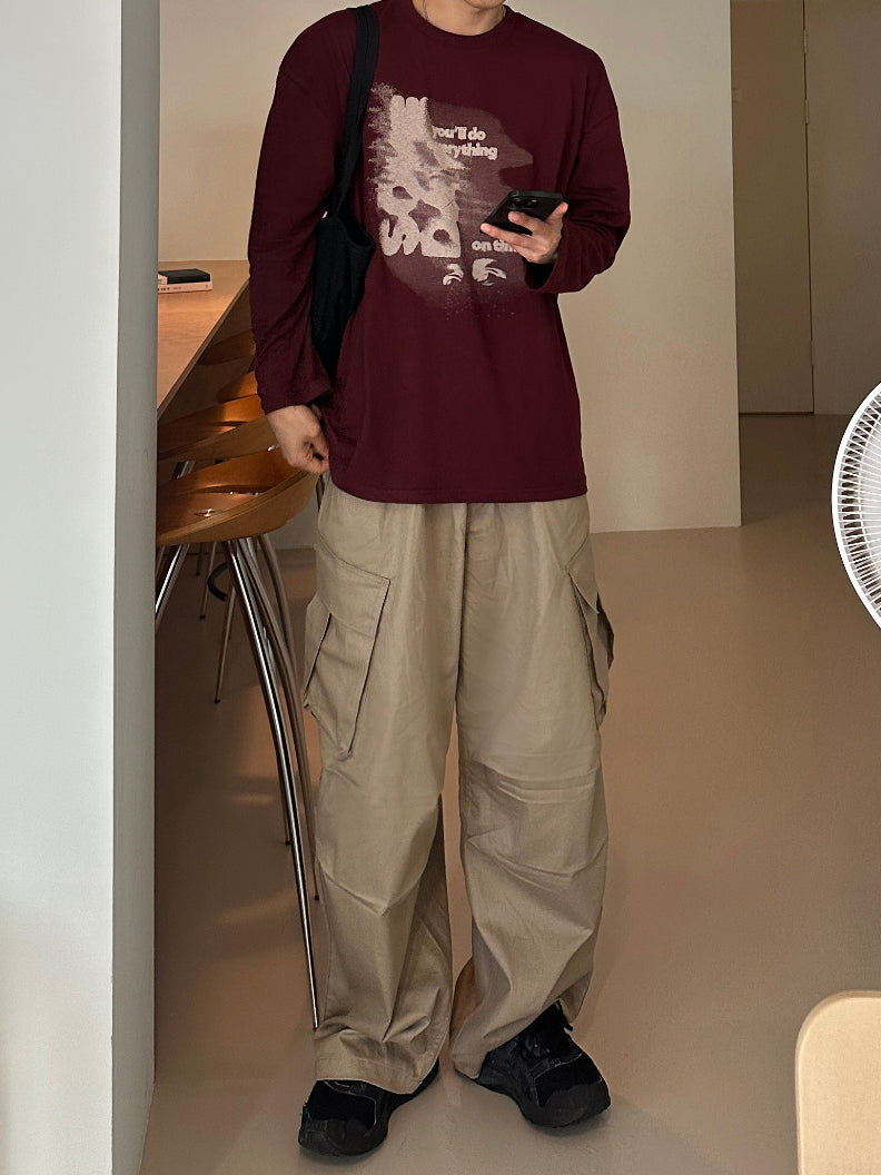 【Metanoia】🇰🇷韓製 印花長袖T恤 - 4