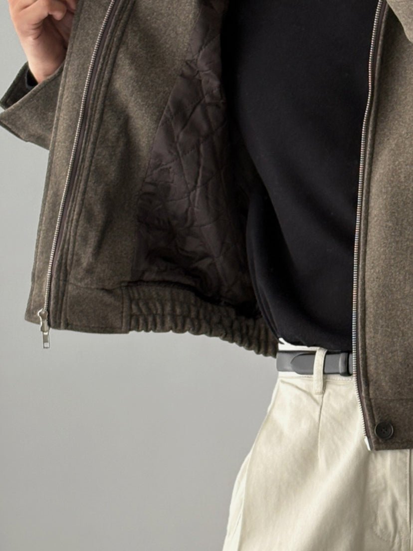 【Metanoia】🇰🇷韓製 翻領短版外套 - 7