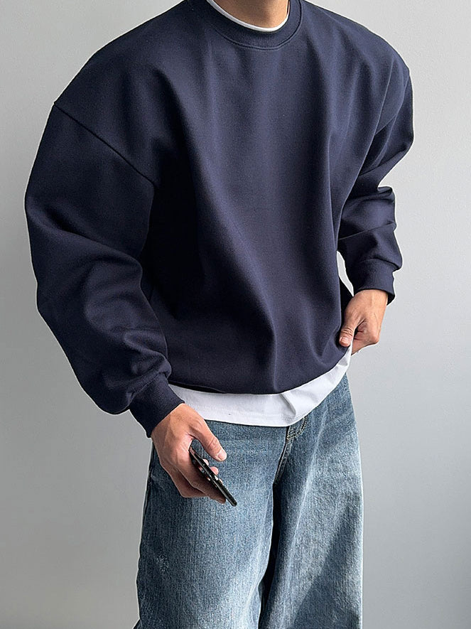 【Metanoia】🇰🇷韓製 肩線抓絨衛衣 - 7