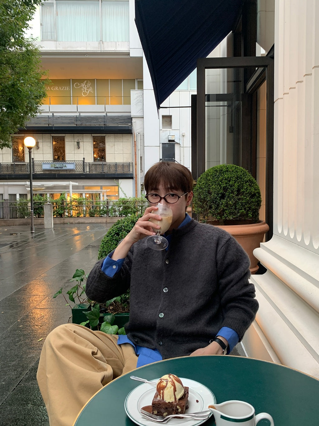 【Metanoia】🇰🇷韓製 素色長袖襯衫 - 4