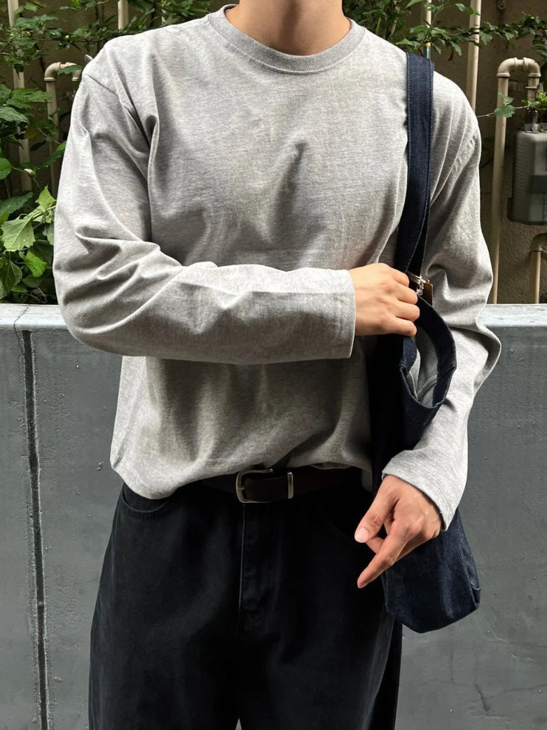 【Metanoia】🇰🇷韓製 短版長袖上衣T恤 - 1