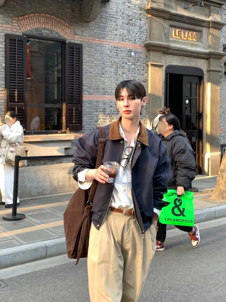 【Metanoia】🇰🇷韓製 短版夾克外套 - 4