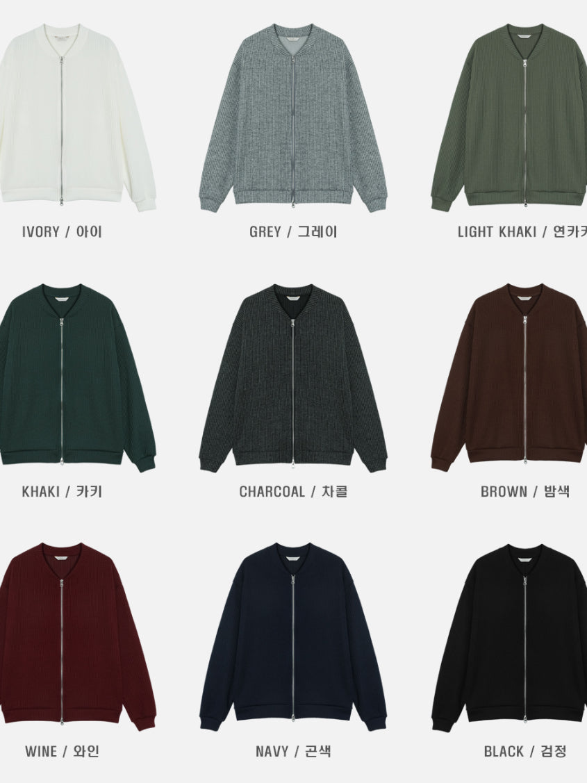 【Metanoia】🇰🇷韓製 羅紋開衫外套 - 6